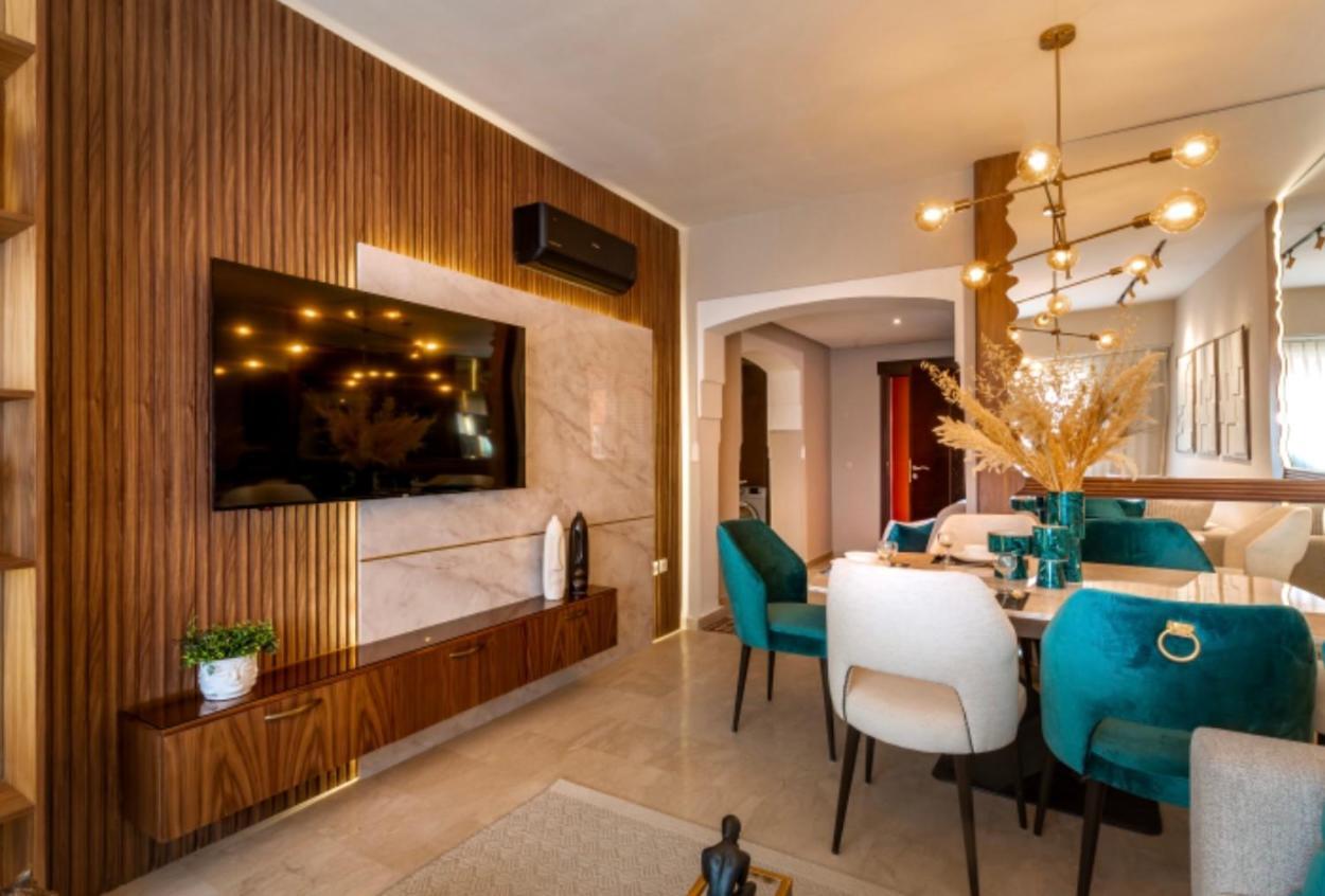 Logement De Luxe Avec Piscine, Hivernage Marrákes Kültér fotó
